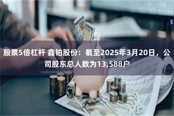股票5倍杠杆 鑫铂股份：截至2025年3月20日，公司股东总人数为13,588户