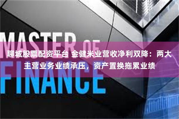 聊城股票配资平台 金健米业营收净利双降：两大主营业务业绩承压，资产置换拖累业绩